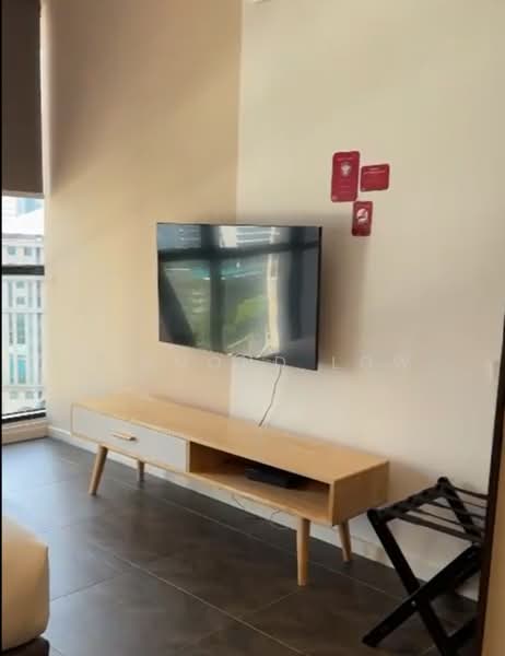 Servis Apartment untuk Disewa di Scarletz Suites @ KL City Centre - Desmond Low - Living Room - PropertyGuru.com.my