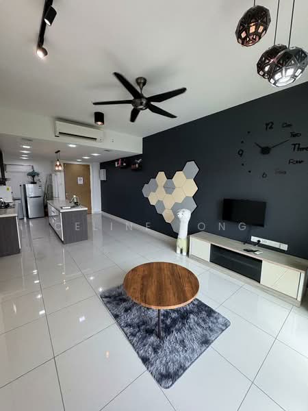 Servis Apartment untuk Disewa di Southkey Mosaic - Celine Yong - Living Room - PropertyGuru.com.my