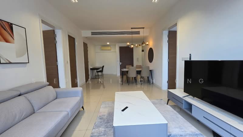 Servis Apartment untuk Disewa di Aria - Stephanie Choong - Living Room - PropertyGuru.com.my