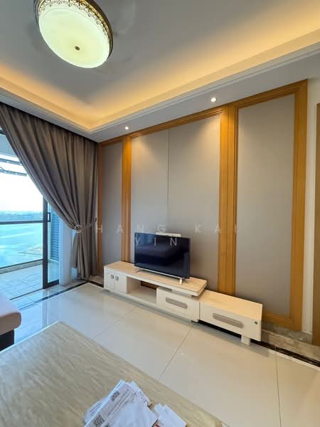 Service Residence for Rent at R&F Princess Cove Phase 1 - Chang Kai Yin - Living Room - PropertyGuru.com.my