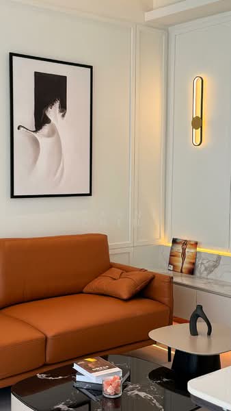 Servis Apartment untuk Disewa di Core Residence @ TRX - Joanne Chen - Living Room - PropertyGuru.com.my
