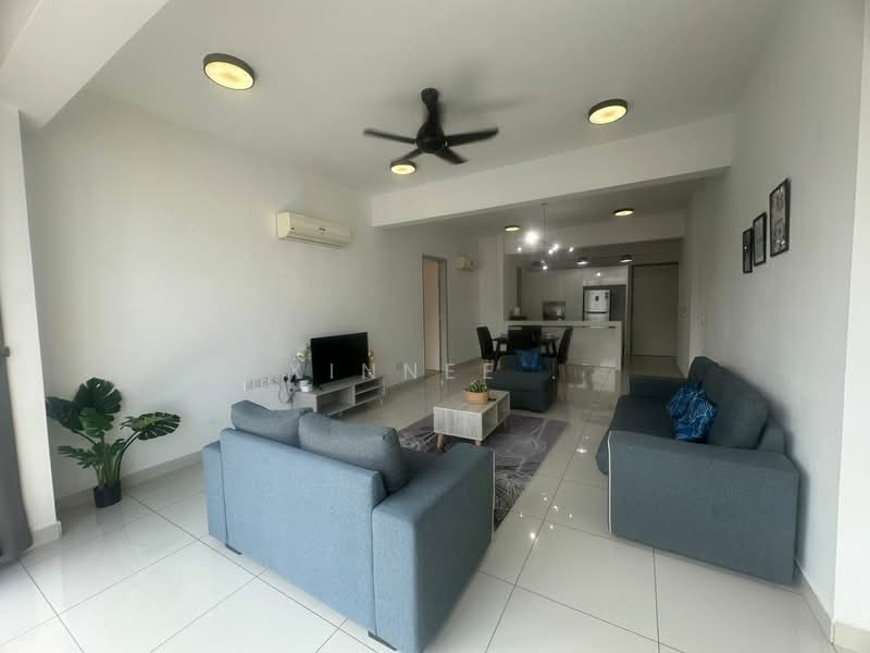 Service Residence for Sale at Jazz Residences - Xinnee . - Living Room - PropertyGuru.com.my