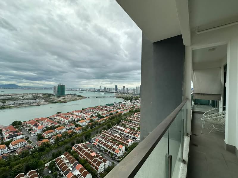 Condominium for Rent at Marinox Sky Villas - Xinnee . - Balcony - PropertyGuru.com.my