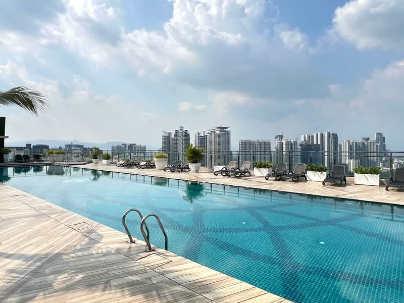 Service Residence for Rent at Dorsett Residences Sri Hartamas - Keanu Tan - Pool - PropertyGuru.com.my