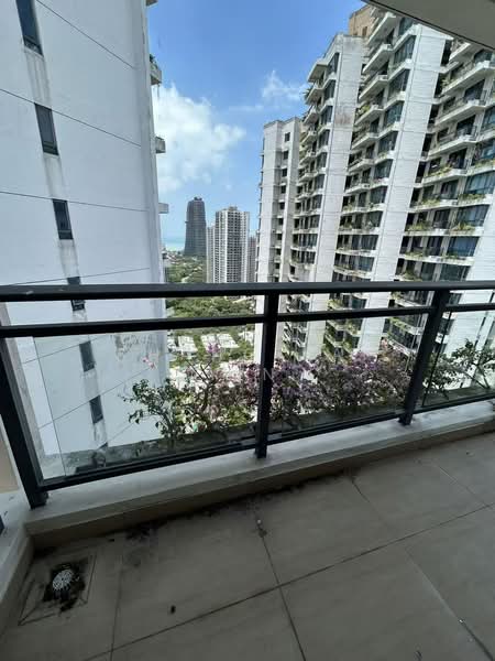 Pangsapuri untuk Disewa di Starview Bay @ Forest City - Chang Kai Yin - Balcony - PropertyGuru.com.my