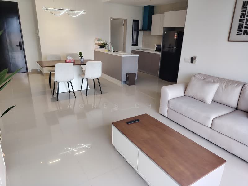 Servis Apartment untuk Disewa di Residensi Ava @ Kiara Bay - Agnes Chee - Living Room - PropertyGuru.com.my