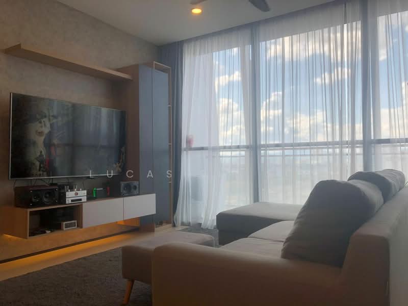 Kondominium untuk Dijual di The Fennel - Lucas Sit Sit - Living Room - PropertyGuru.com.my
