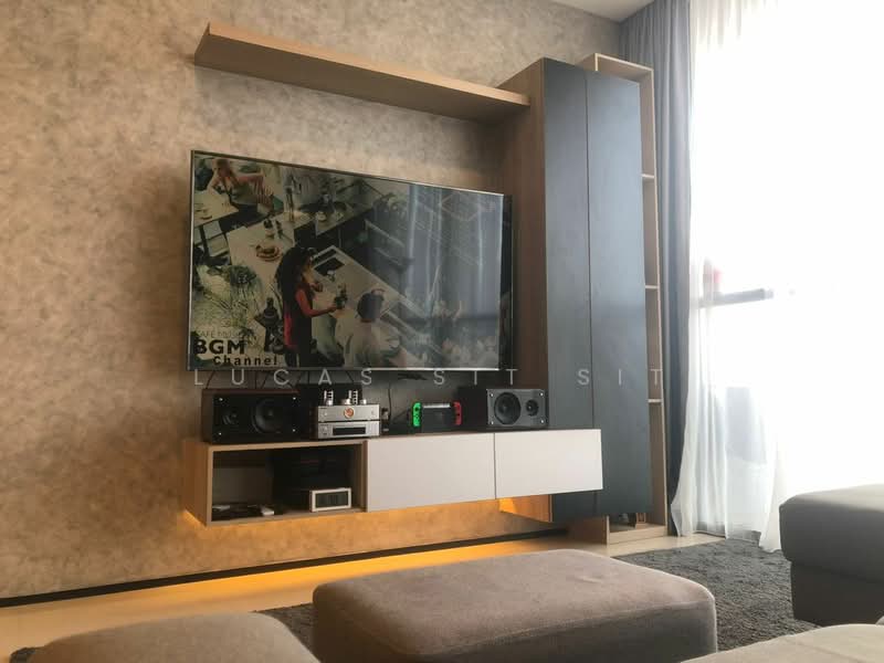 Kondominium untuk Dijual di The Fennel - Lucas Sit Sit - Living Room - PropertyGuru.com.my