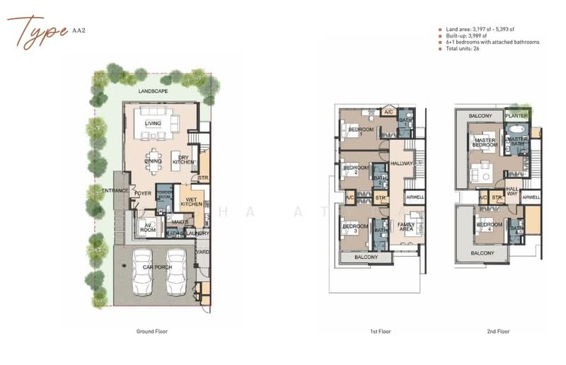 Rumah Berkembar untuk Dijual di Presint 12 (Putrajaya) - Fasha Atyra - PropertyGuru.com.my