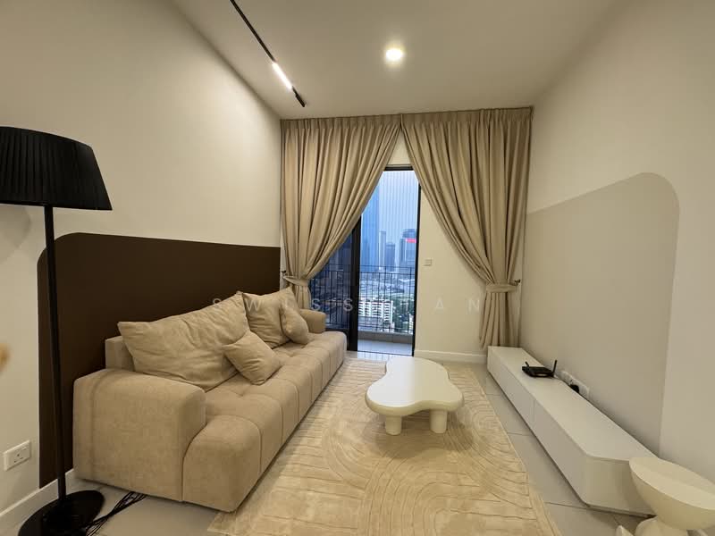 Condominium for Rent at Skyline KL - Swiss Tan - Living Room - PropertyGuru.com.my