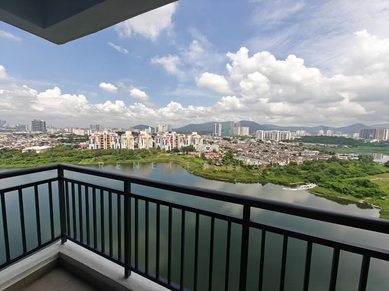 Servis Apartment untuk Disewa di Baron Residence @ Lake City - Renetta Jau - Balcony - PropertyGuru.com.my