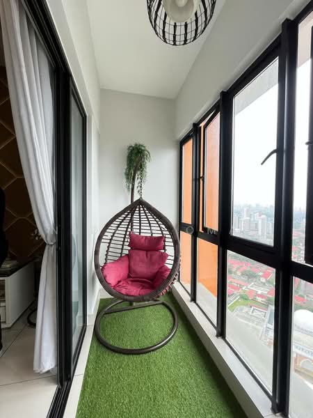 Condominium for Rent at The Haute Gurney - Nadrah Omar - Balcony - PropertyGuru.com.my