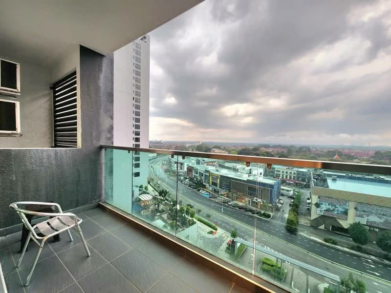 Servis Apartment untuk Disewa di Sky Loft Premium Suites - Gynn Ong - Balcony - PropertyGuru.com.my