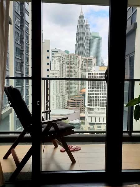 Service Residence for Rent at St Mary Residences - Jessy Chye - Balcony - PropertyGuru.com.my