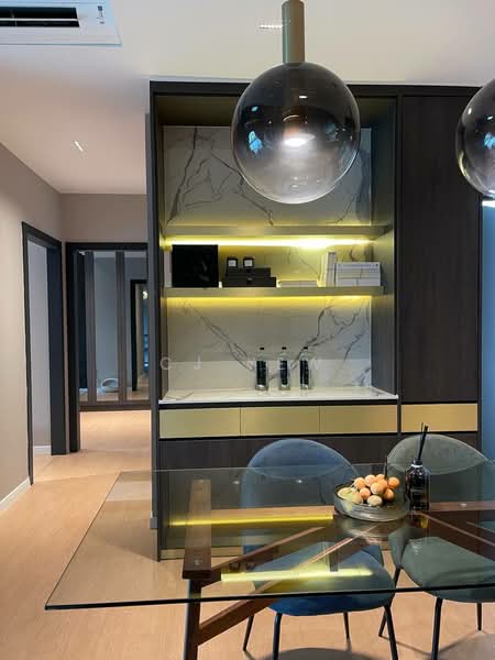 Service Residence for Sale at Cove Residence - CJ Yew - Dining Room - PropertyGuru.com.my