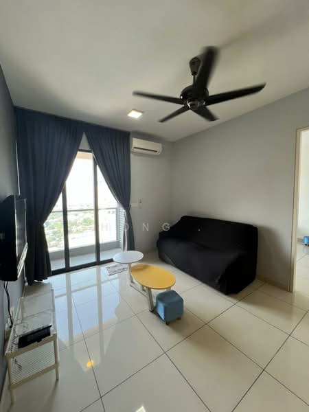 Servis Apartment untuk Disewa di Woodsbury Suites - Hong . - Living Room - PropertyGuru.com.my