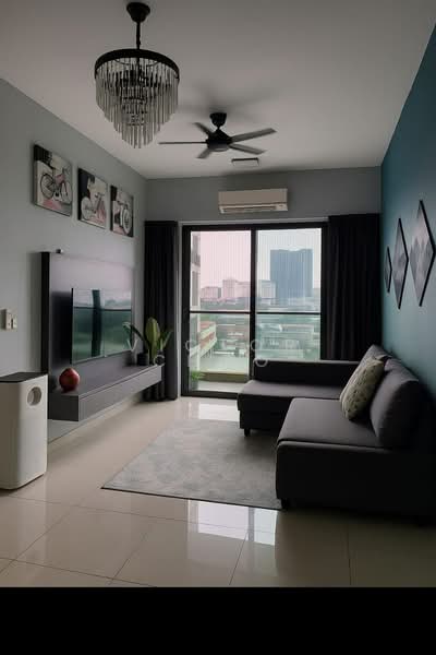 Condominium for Rent at Ampang Damai Condominium - Victor Choo - Living Room - PropertyGuru.com.my