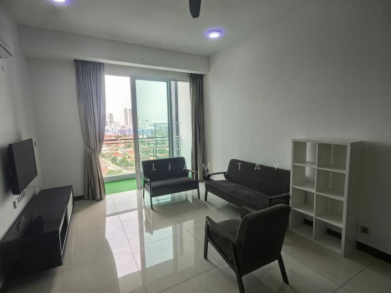 Service Residence for Sale at Paragon Suites @ CIQ - William Tay - Living Room - PropertyGuru.com.my