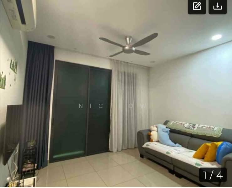Condominium for Rent at The Henge - Nic Low - Living Room - PropertyGuru.com.my
