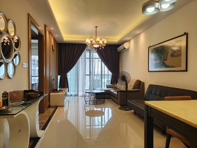 Service Residence for Rent at R&F Princess Cove Phase 1 - LZ Lau - Living Room - PropertyGuru.com.my