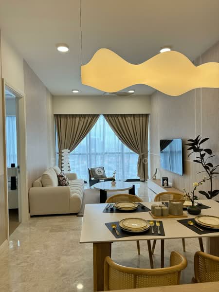 Service Residence for Rent at TRX Residences - Camie Hoo - Living Room - PropertyGuru.com.my