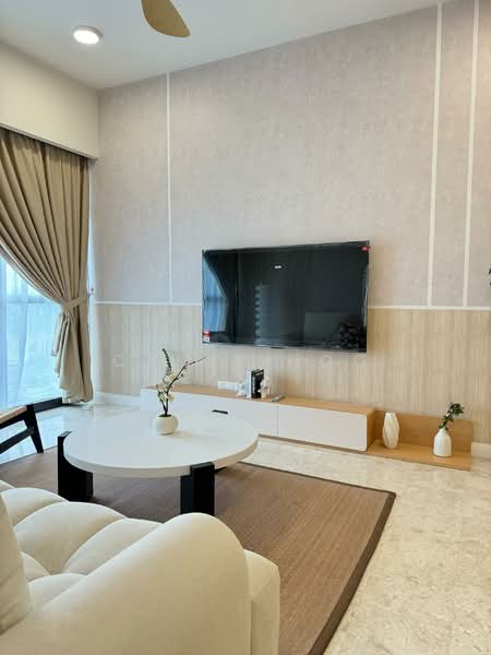 Service Residence for Rent at TRX Residences - Camie Hoo - Living Room - PropertyGuru.com.my