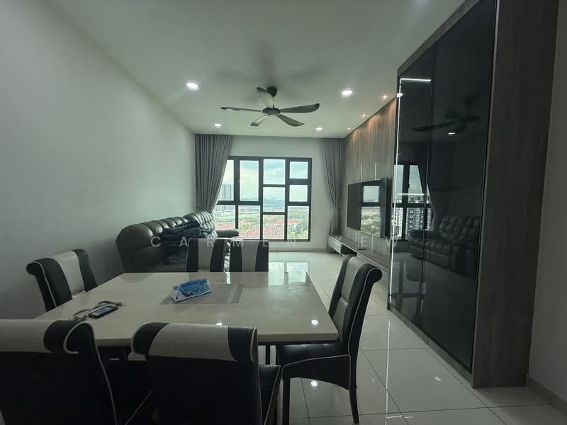 Condominium for Rent at Hillcrest Heights - Carmen Kew - Living Room - PropertyGuru.com.my