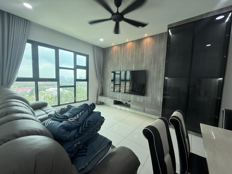 Condominium for Rent at Hillcrest Heights - Carmen Kew - Living Room - PropertyGuru.com.my
