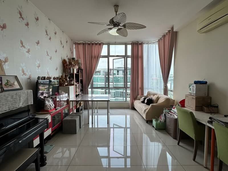 Condominium for Sale at The Seed Taman Sutera Utama - Lokin Yam - Living Room - PropertyGuru.com.my