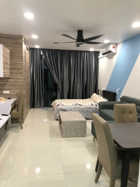 Service Residence for Rent at Country Garden Central Park - Joe Loh - Living Room - PropertyGuru.com.my
