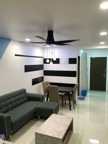 Service Residence for Rent at Country Garden Central Park - Joe Loh - Living Room - PropertyGuru.com.my