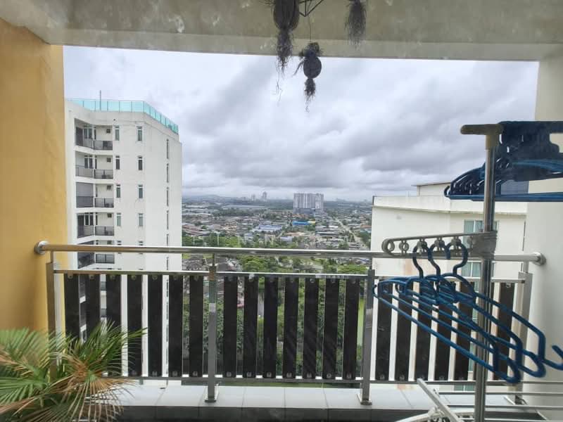 Service Residence for Rent at KSL Residence @ Daya - Finn Aw - Balcony - PropertyGuru.com.my