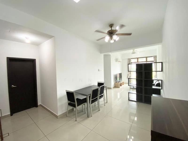 Service Residence for Rent at D'Inspire Residence (Inspira Bestari) - Finn Aw - Living Room - PropertyGuru.com.my