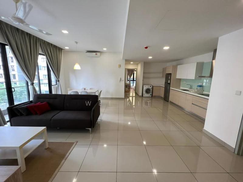 Kediaman Servis untuk Disewa di Utropolis Suites 1 - Wei Kit - Living Room - PropertyGuru.com.my