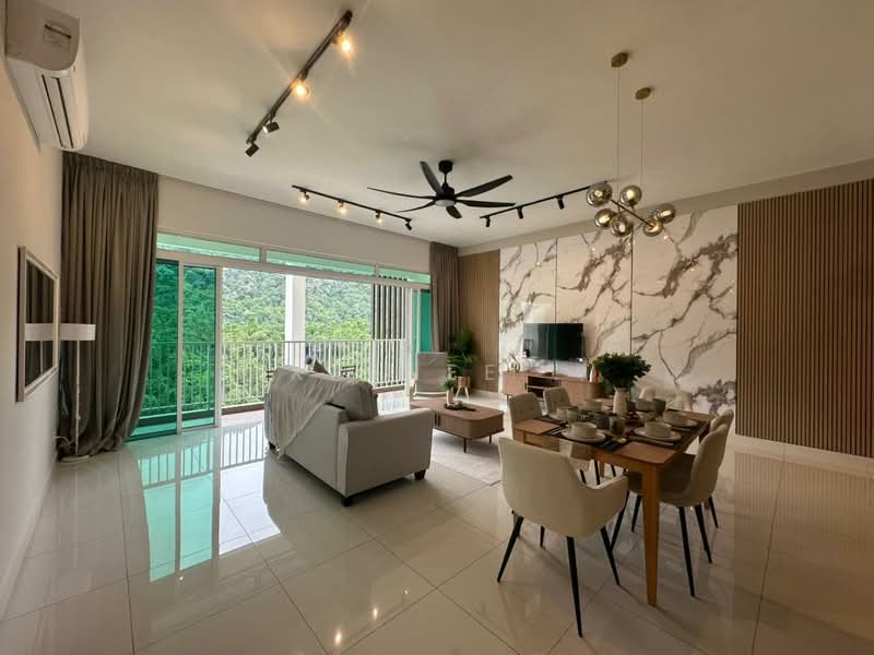 Condominium for Rent at Ferringhi Residence 2 - Xinnee . - Living Room - PropertyGuru.com.my