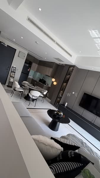 Servis Apartment untuk Dijual di Residensi 38 Bangsar - Tique Ewe - Living Room - PropertyGuru.com.my