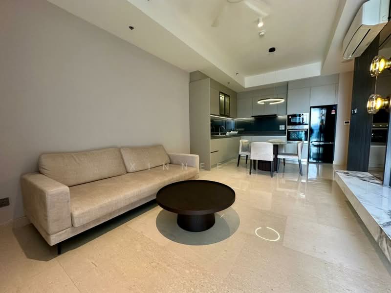 Servis Apartment untuk Disewa di Marriott Residence @ Gurney - Xinnee . - Living Room - PropertyGuru.com.my
