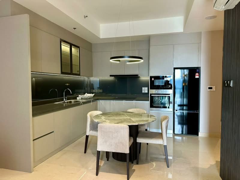 Servis Apartment untuk Disewa di Marriott Residence @ Gurney - Xinnee . - Kitchen - PropertyGuru.com.my