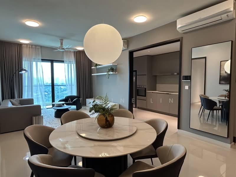 Service Residence for Rent at Residensi Solaris Parq - Cathrine Lin - Living Room - PropertyGuru.com.my