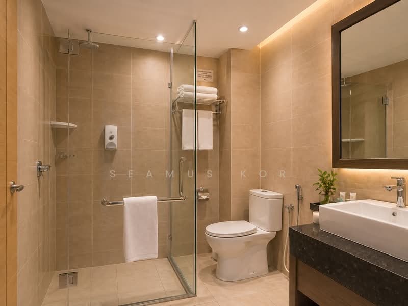 Hotel / Resort untuk Disewa di Bukit Bintang (KL City Centre) - Seamus Kor - Bathroom - PropertyGuru.com.my