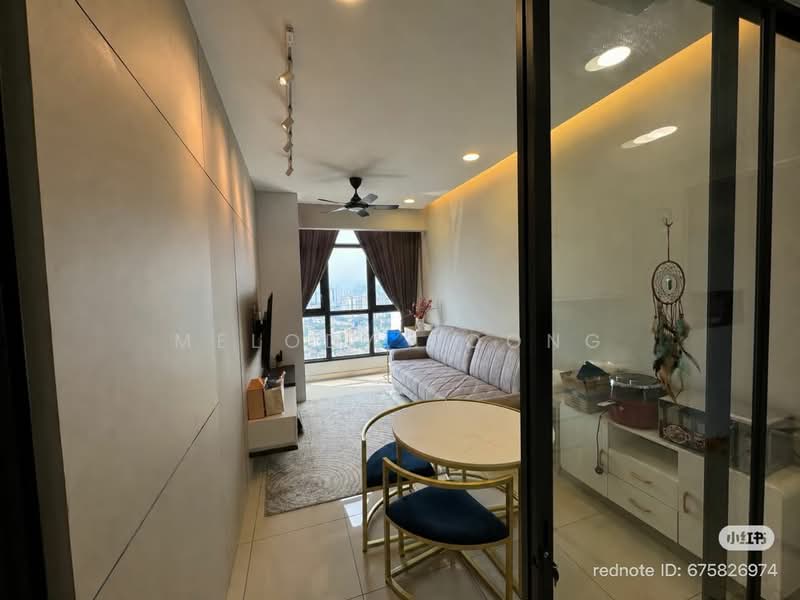 Servis Apartment untuk Disewa di 28 Boulevard - Melody Soong - Living Room - PropertyGuru.com.my