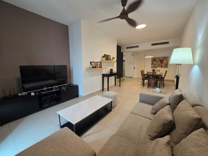 Service Residence for Rent at Solaris Dutamas - Ken Sin Yeong - Living Room - PropertyGuru.com.my