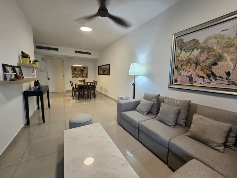 Service Residence for Rent at Solaris Dutamas - Ken Sin Yeong - Living Room - PropertyGuru.com.my