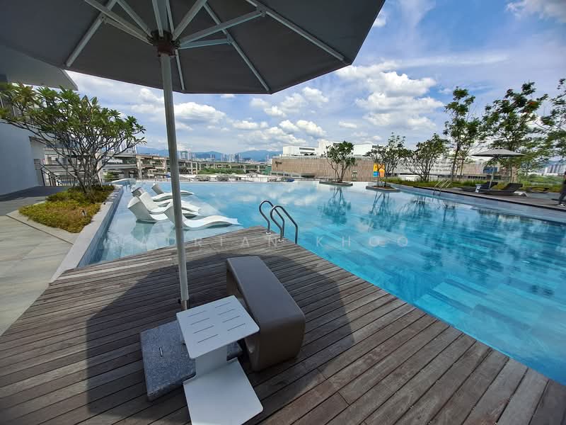 Condominium for Sale at One Cochrane Residence - Adrian Khoo - Pool - PropertyGuru.com.my
