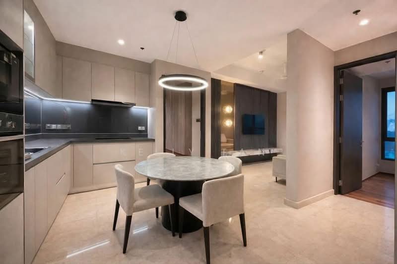 Servis Apartment untuk Disewa di Marriott Residence @ Gurney - Kelly Tan - Kitchen - PropertyGuru.com.my