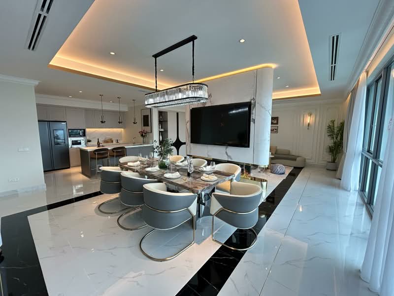 Kondominium untuk Dijual di Capella Embassy (D'Rapport Residences) - Darren Khoo - Dining Room - PropertyGuru.com.my