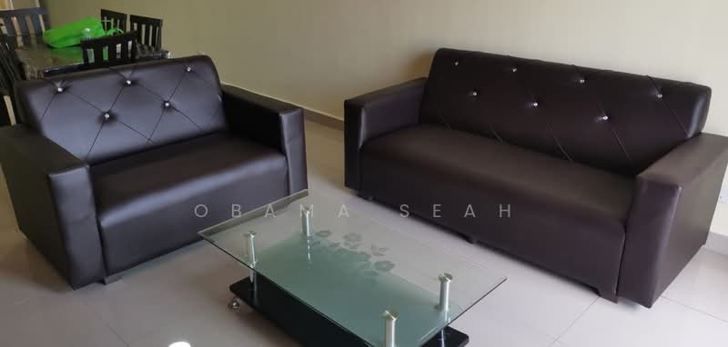 Kondominium untuk Disewa di The Holmes 1 - Obama Seah - Living Room - PropertyGuru.com.my