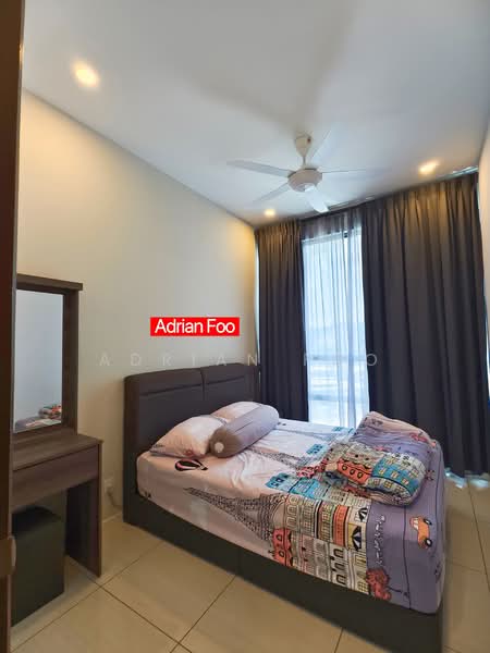 Kondominium untuk Disewa di Queens Residences Q1 @ Queens Waterfront - Adrian Foo - Bedroom - PropertyGuru.com.my