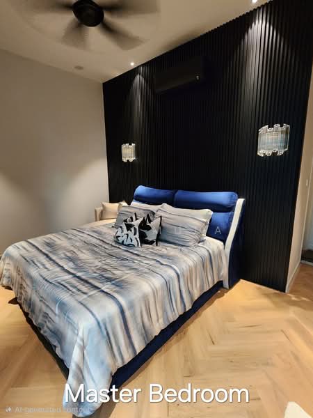 Condominium for Rent at Isle of Kamares - Zai Muda - Master Bedroom - PropertyGuru.com.my