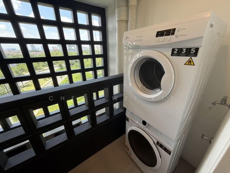 Service Residence for Rent at Maya Ara Residences - Cheah Wei Kit - Balcony - PropertyGuru.com.my